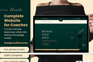 Wordpress Theme Coach Luxury Elegant