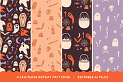 Cute & Spooky Halloween Clipart, an Illustration by Soph Rowe (Thumbnail 3 of 7)