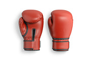 Red Leather Boxing Gloves 3D Model, an Object 3D Model by rebrandy (Thumbnail 4 of 9)