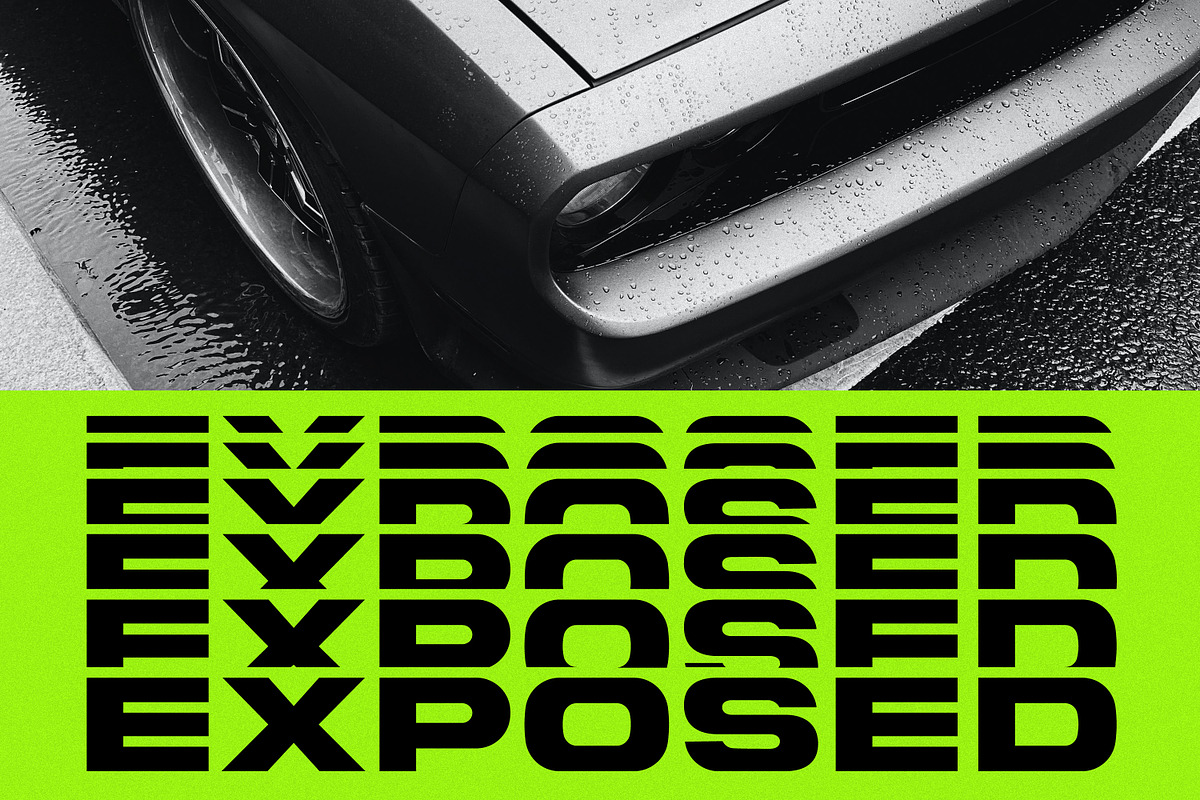 Rugen – All Caps Expanded, a Sans Serif Font by Variatype (Photo 3 of 11)