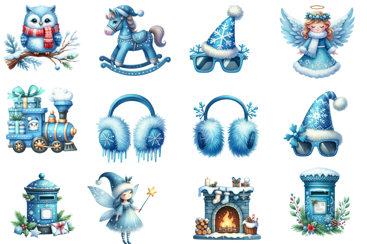 Babys 1st Christmas Clipart Sublimat, an Illustration by Designworld (Photo 4 of 5)