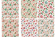 Candy Christmas Digital Paper, an Illustration by MockupWizard (Thumbnail 4 of 5)
