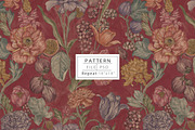 Vintage Vineyard, a Pattern Graphic by Print Diaries (Thumbnail 1 of 4)