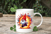 4th Of July Cute Funny Gnome Clipart, a Seasonal Illustration by RobertsArt (Thumbnail 7 of 7)