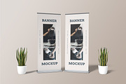Rollup Banner Mockup, an Advertising Mockup by graphicsecond (Thumbnail 6 of 9)