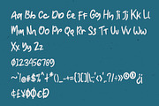 Death Cuties - Hand writting decorat, a Handwritten Font by LetterStock (Thumbnail 5 of 6)