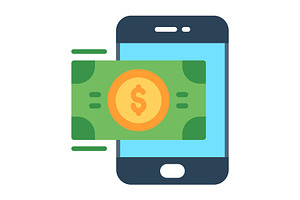 Digital Currency Flat Icon, a Duotone Icon by Pexelpy