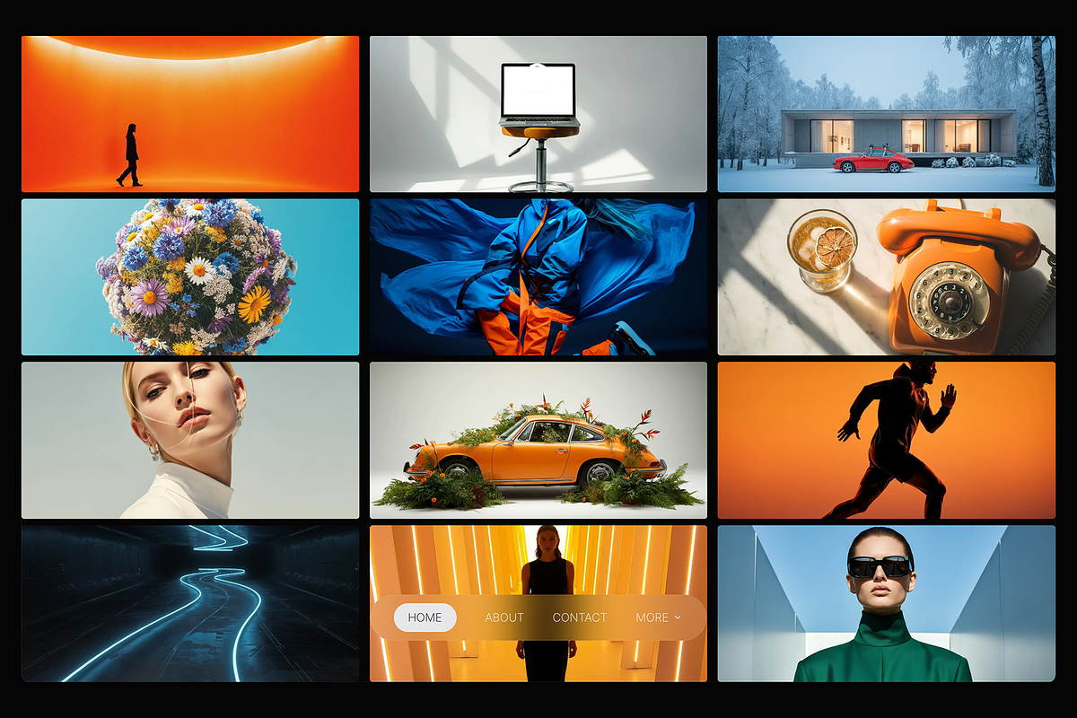 WARP | GSAP Powered Webflow Template preview 4