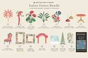 Indian Festive Illustration Set, a Decorative Illustration by Artifactory Studios (Thumbnail 4 of 7)