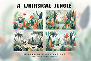 A Whimsical Jungle, a Decorative Illustration by Digital Art Creations (Thumbnail 3 of 5)
