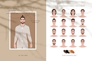 Portrait Creator - Man, a Person Illustration by PatrushevaYana (Thumbnail 2 of 7)