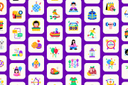 Joyful Holiday Icon Set, an Emoji Icon by Prosymbols (Thumbnail 7 of 13)