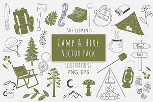 Outdoor Adventure Vector Collection
