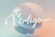 Vartigo Script, a Script Font by khurasan (Thumbnail 1 of 9)