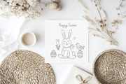 Easter Harmony Doodle Clipart, a Seasonal Illustration by Anna Druzhkova (Thumbnail 16 of 16)