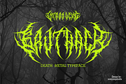 Gruthack - Death Metal Typeface, a Font by zamjumps (Thumbnail 1 of 6)