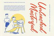 Saturday Catalan Bold Brush Font, a Script Font by Letterena Studios Script (Thumbnail 7 of 20)