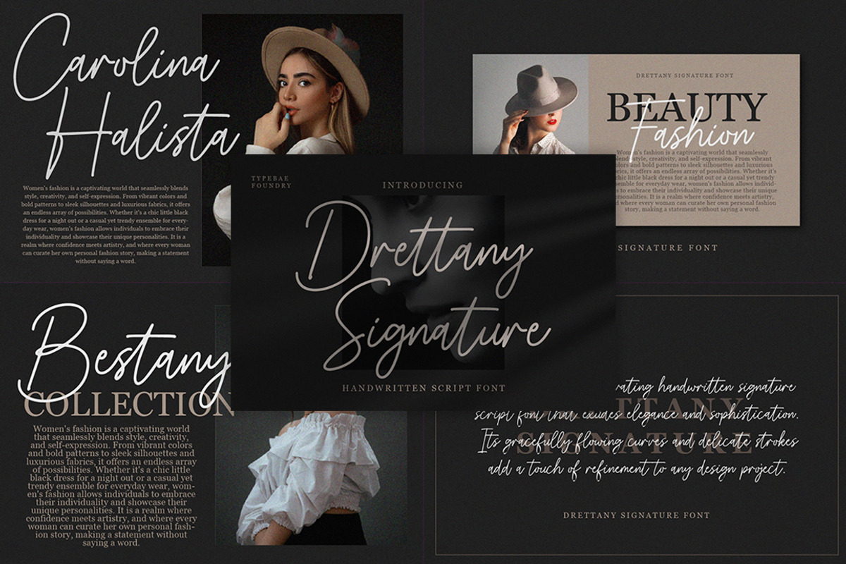 Beautiful Script Font Bundle Vol 1, a Script Font by Typebae (Photo 9 of 13)