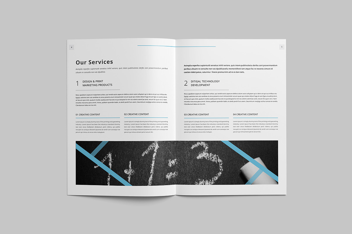 Corporate Brochure, a Brochure Template by Tanber Hossen (Photo 5 of 14)