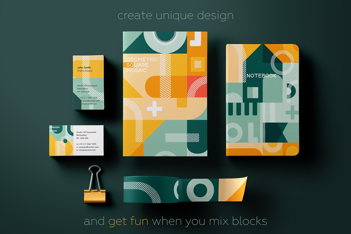 Black Friday! Big Geometric Bundle!, a Pattern Graphic by lisa_kalev (Photo 12 of 31)