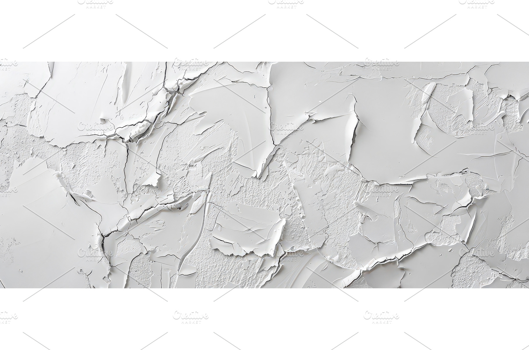 White Plaster Wall with Cracks and, a Background Photo by piter.goskov