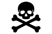 Pirate Skull Vector Icon, an Object Graphic by Gfx_Store (Thumbnail 13 of 14)