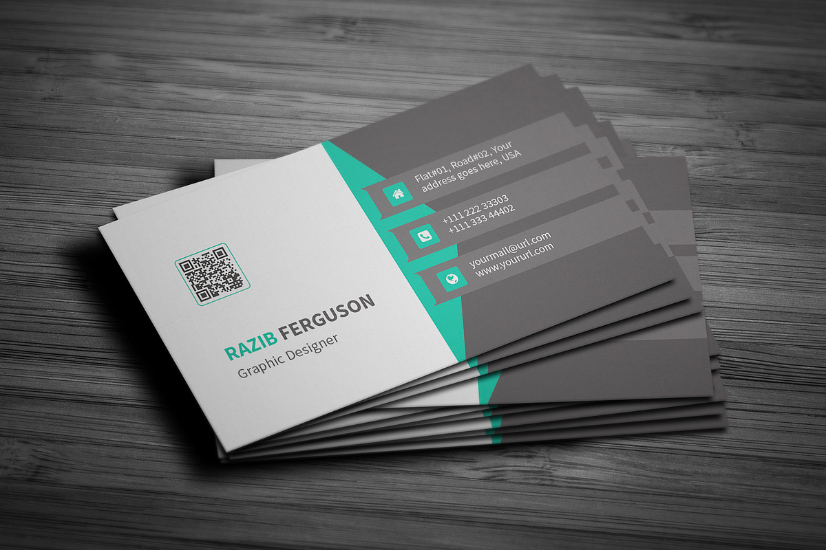 Business Card, a Business Card Template by Rongmistiry (Photo 2 of 6)