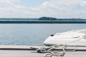 Secured Boat