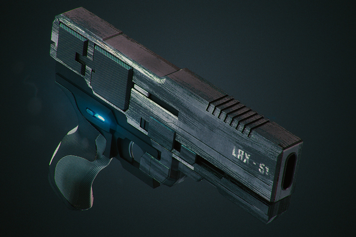 Sci-Fi Gun, Lax-51., an Object 3D Model by DiverseArt (Photo 2 of 6)
