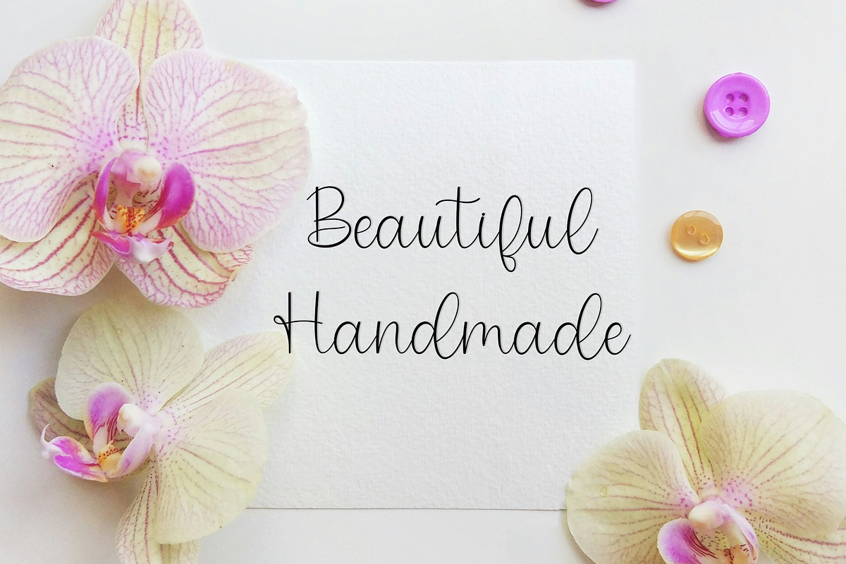 Wildflower Honey, a Handwritten Font by InermediaSTUDIO (Photo 4 of 8)