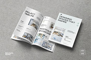 White Interior Designer Brochure, a Brochure Template by Neermana (Thumbnail 1 of 11)