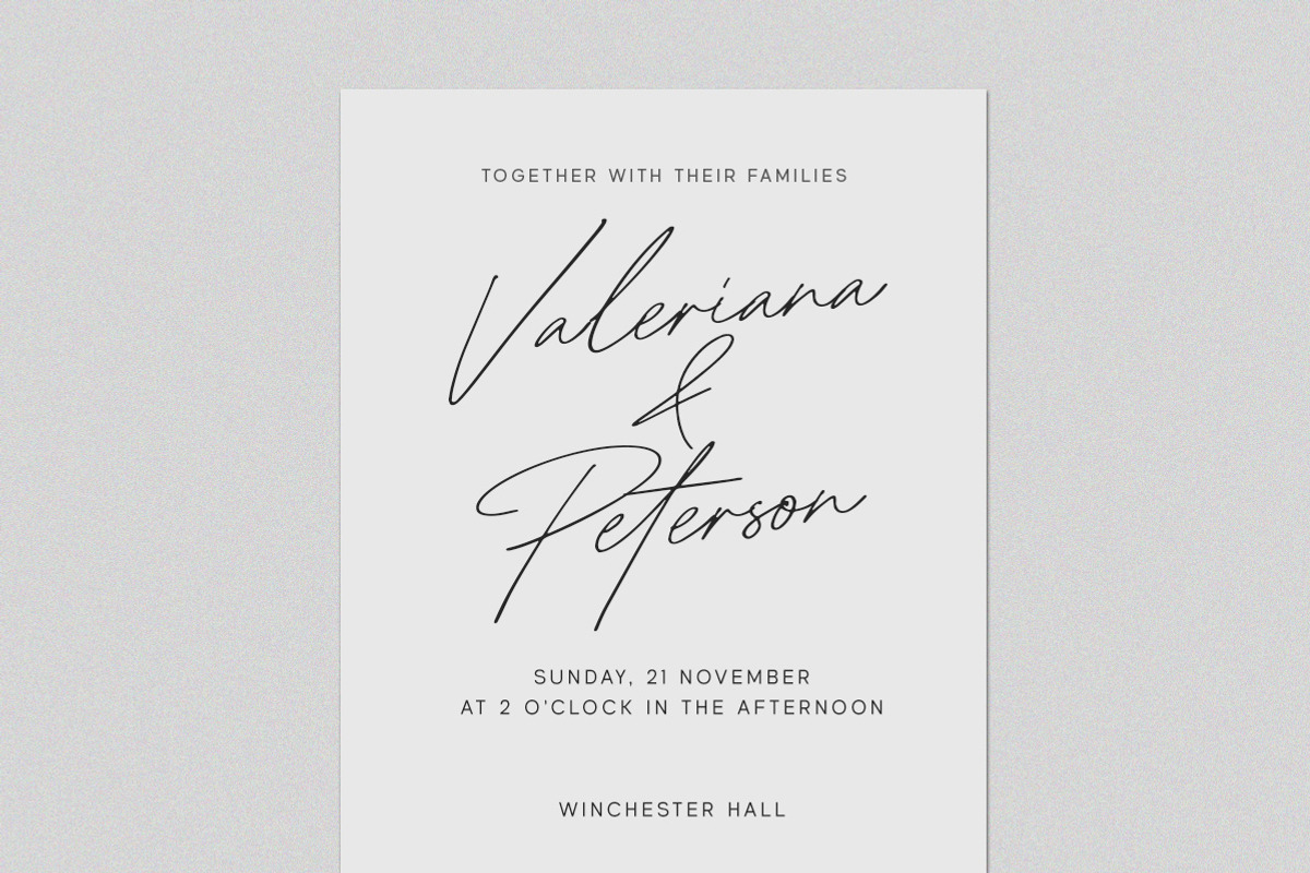 Margita Signature, a Script Font by Letterhend Studio (Photo 8 of 9)