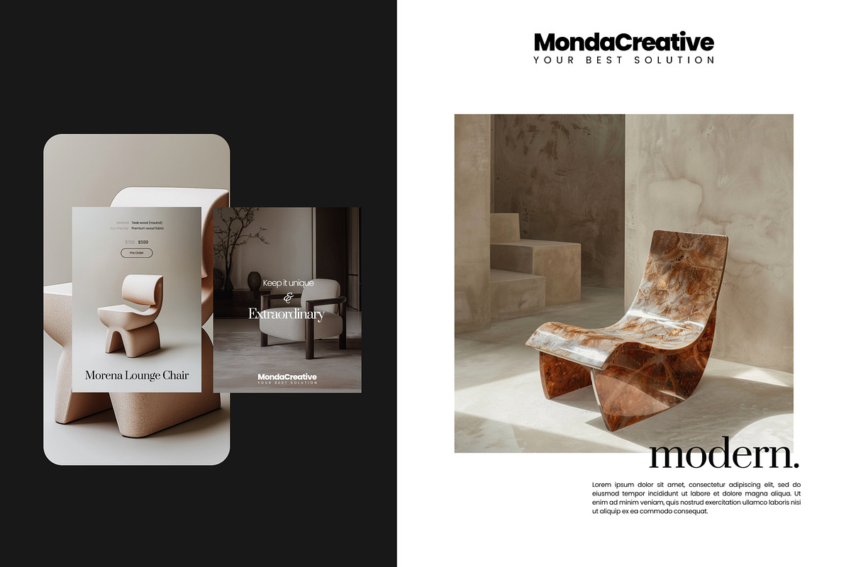 Furniture Sale Social Media Kit, a Templates & Theme by venuagency (Photo 5 of 6)