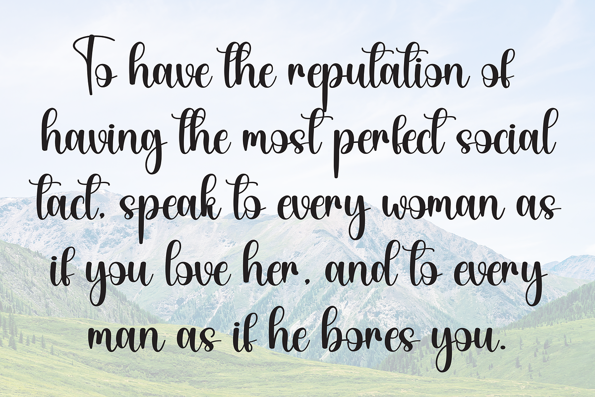 Vintage | Script Font, a Handwritten Font by Scratchones (Photo 6 of 9)
