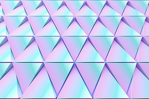 Abstract background of polygonal shape featuring triangle, holographic, and