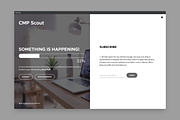 CMP Scout - Coming soon,Maintenance, a WordPress Template by NiteoThemes (Thumbnail 4 of 4)