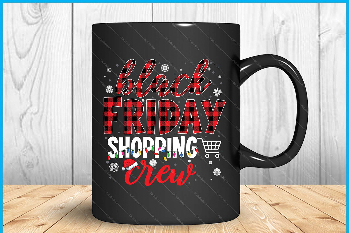 Black Friday Shopping Crew Christmas, a Graphic by Creativeusart (Photo 2 of 4)