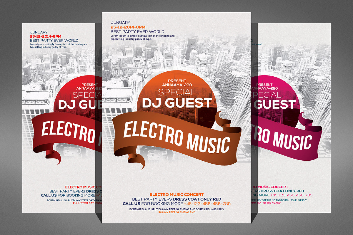 100 Party Flyer Bundle, a Flyer Template by Graphic Templates (Photo 71 of 101)