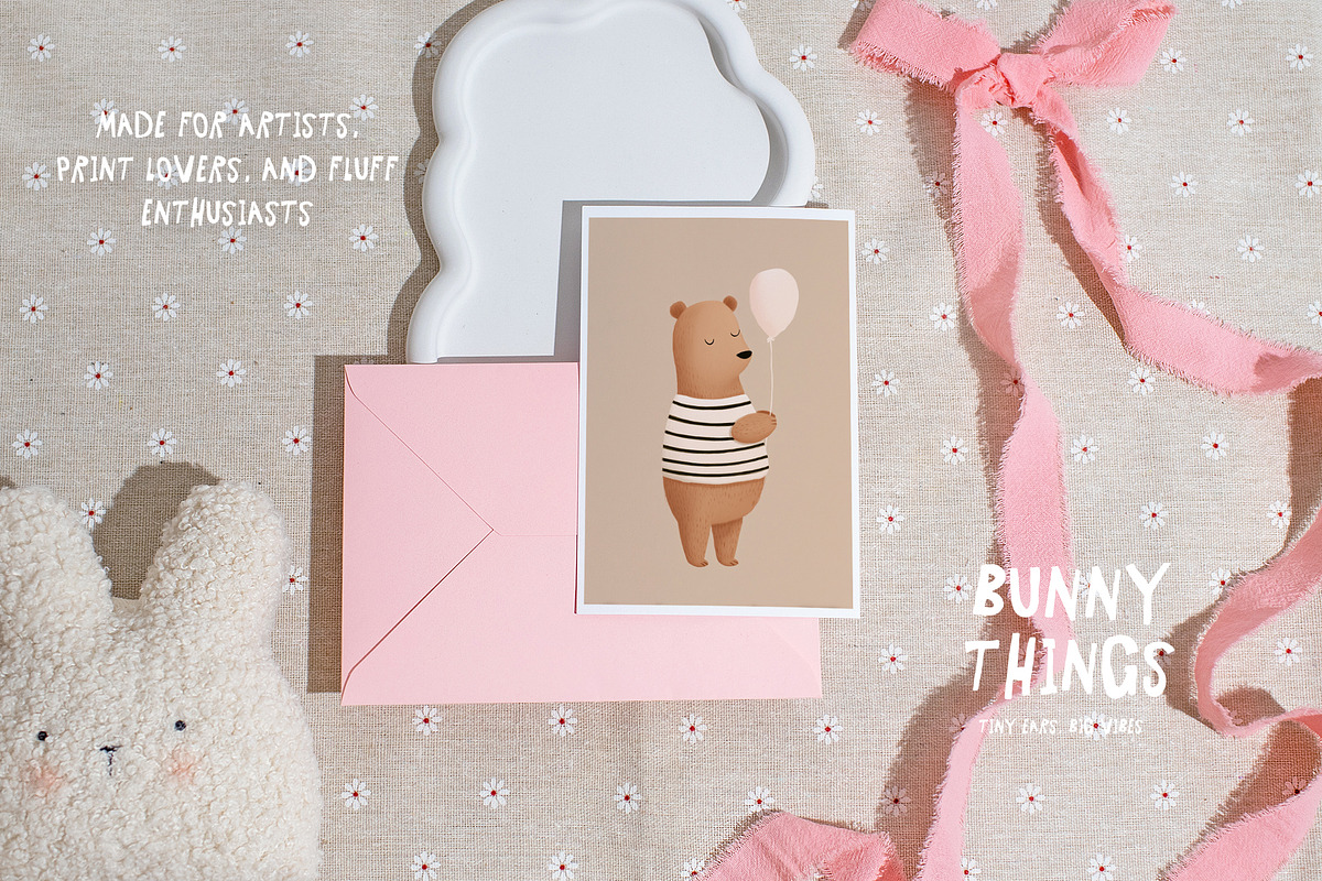 Bunny Things 45 Frame & Card Mockups, a Product Mockup by Muse Mockups (Photo 8 of 16)