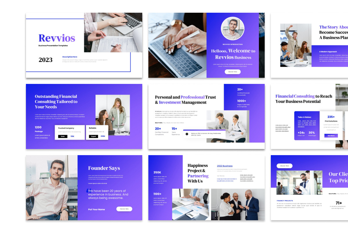 Revvios-Keynote & Google Slide, a Presentation Template by Raseuki (Photo 2 of 5)