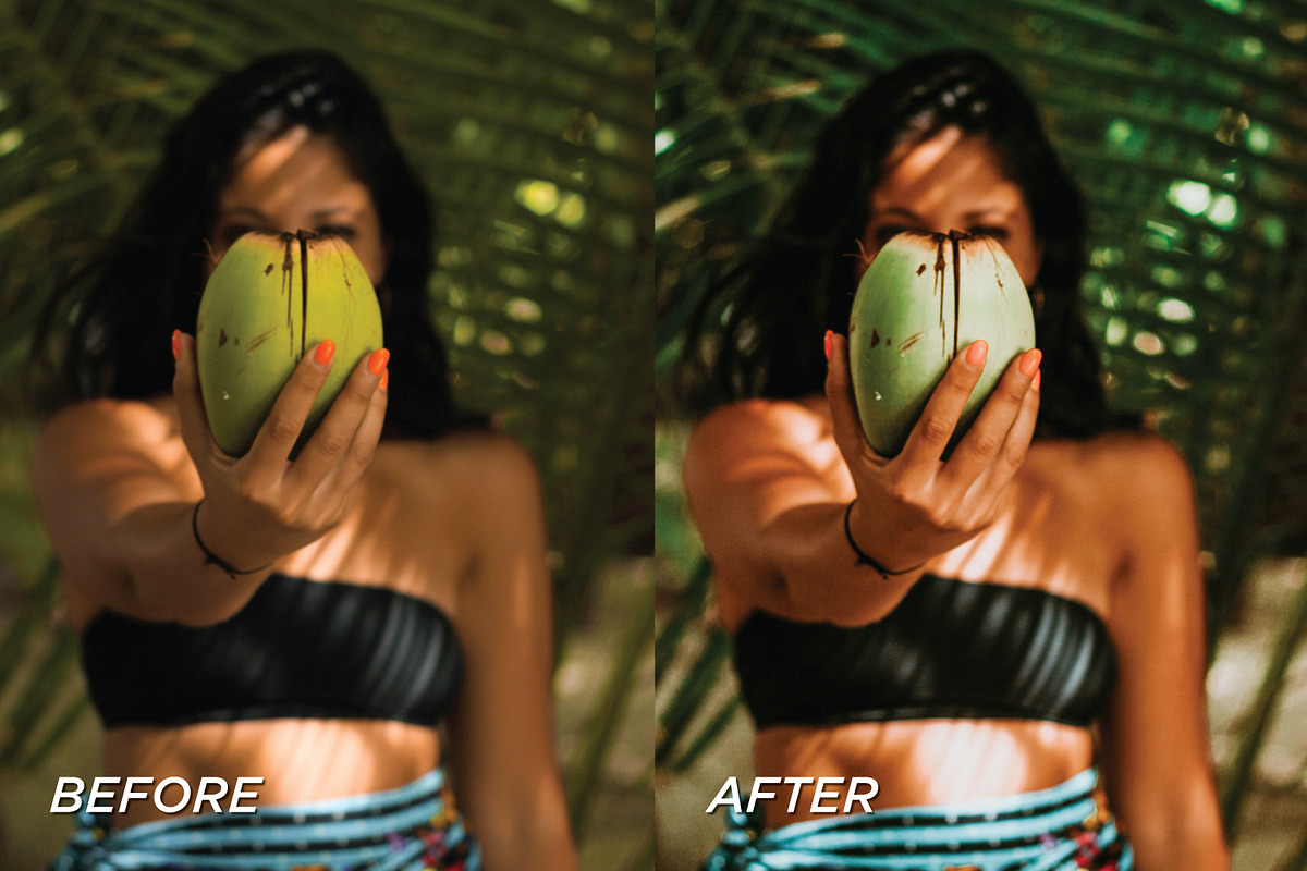 15 Moody Green Lightroom Presets, a Preset Add-On by TheWayfarerShoppe (Photo 2 of 7)