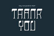 Borgneo Space - Futuristic Font, a Serif Font by QR Design Studio (Thumbnail 6 of 6)