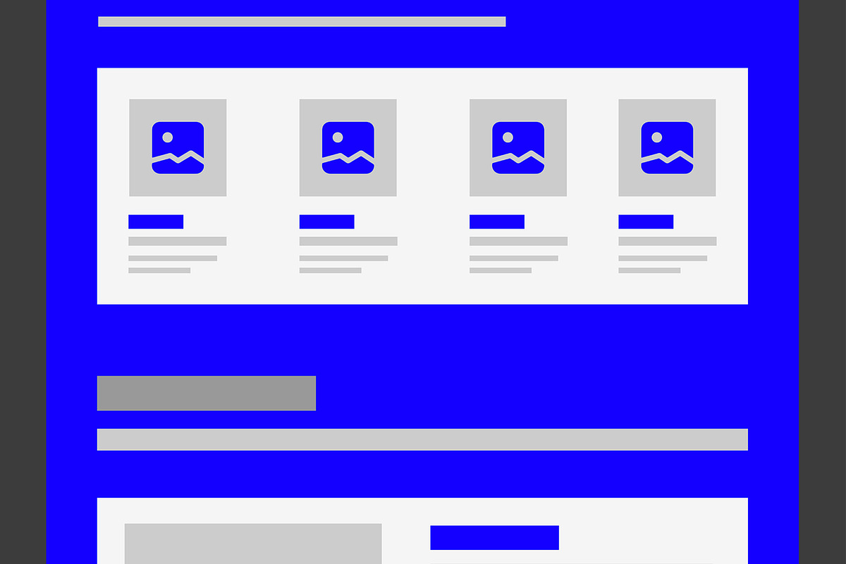 Modern Wireframe Template, a Wireframe Template by MightyDesign (Photo 5 of 9)