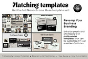 Monochrome Muse Price List Templates, a Stationery Template by Hell Yeah Designs (Thumbnail 7 of 8)