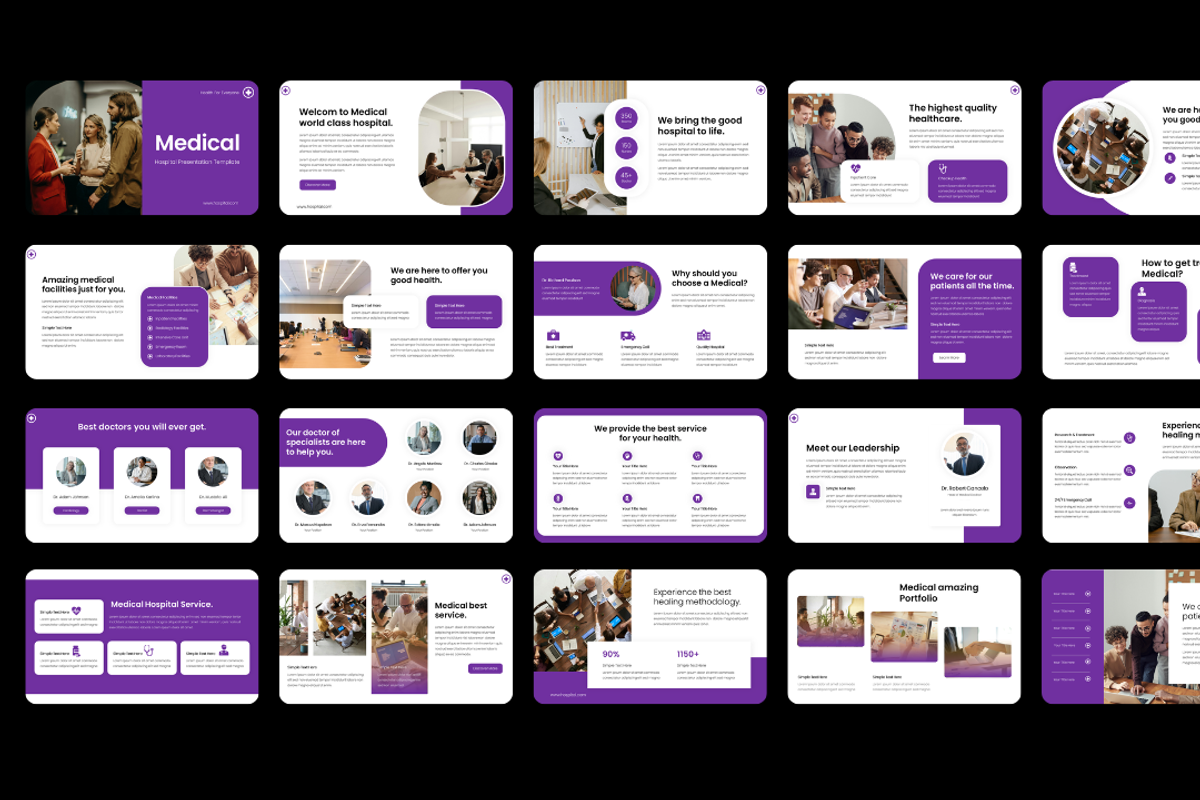 Medical Presentation Template preview 2