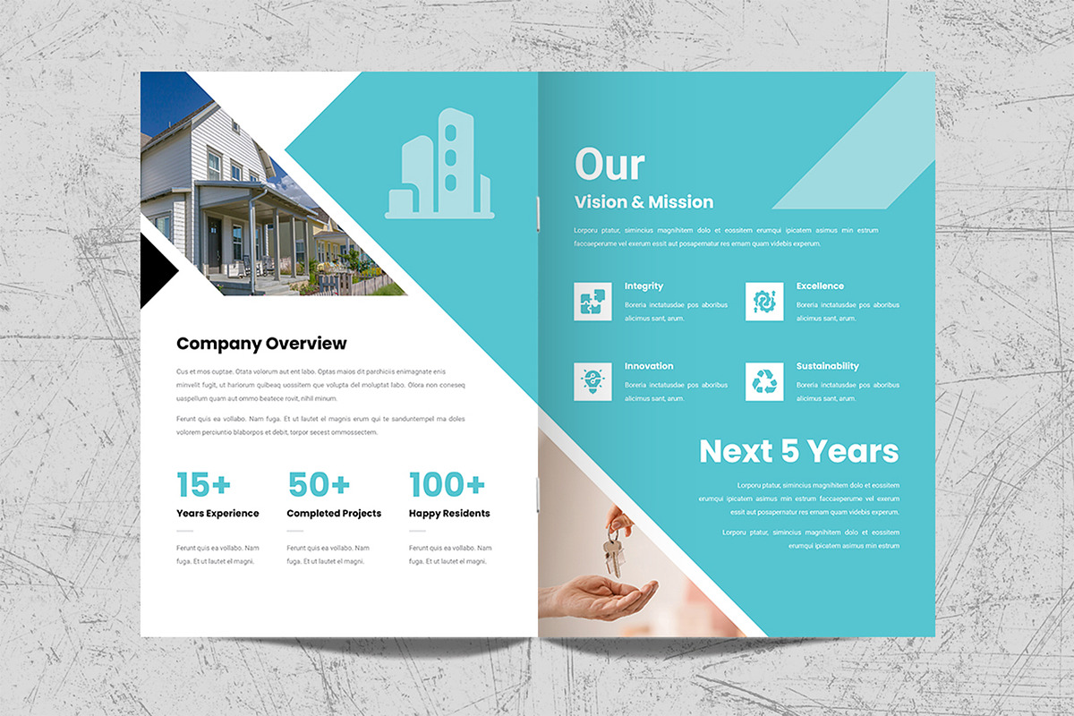 Real Estate Template Design, a Brochure Template by White Graphic (Photo 3 of 11)