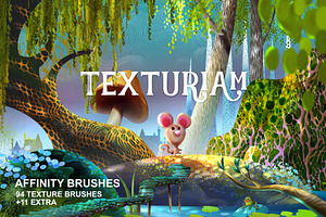 Gagatka's Texturiam Affinity brushes, a Brush Add-On by gagatka