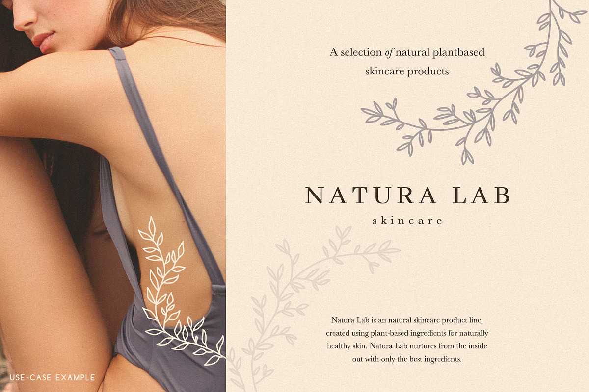 Botanical Elements for Logo Design, a Texture Illustration by amber&ink (Photo 5 of 10)