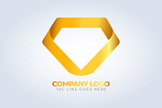 Golden Company Identity Logo Templat, a Branding & Logo Template by arslantanoli (Thumbnail 1 of 3)