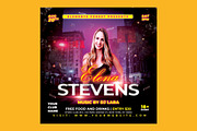 DJ Party Club Flyer PSD Template, a Flyer Template by Ibnul Jaif Farabi (Thumbnail 1 of 4)